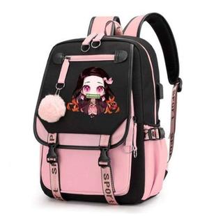 Backpacks for Bag Slayer School Nezuko Anime Demon Men
