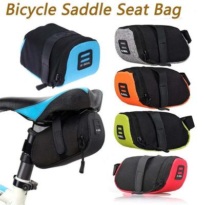 Portable MTB Bicycle Saddle Bag Reflective Bike Saddle Stora