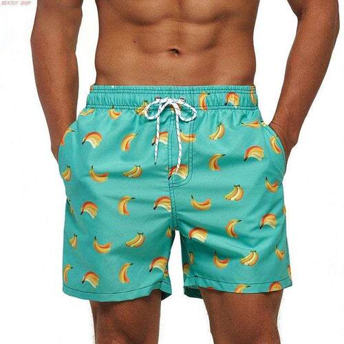 Mens Sports Short Beach Shorts Bermuda Surf Swimming Trunks