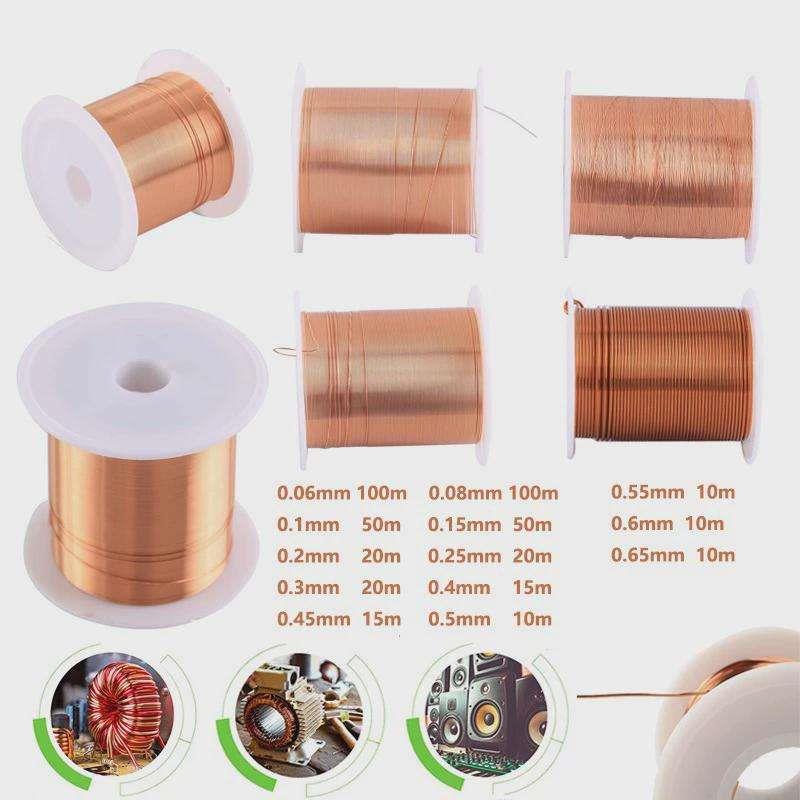 10m 05mm Enameled Copper Wire Magnet Wire Magnetic Coil Wi