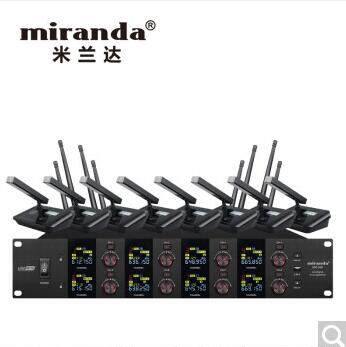 miranda米兰达MR-580专业一拖八领夹无线话筒麦克风套装彩页