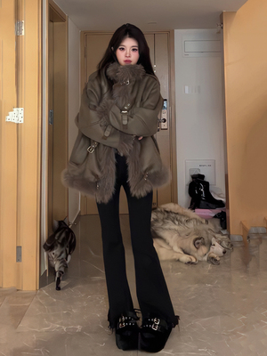 现货冬季韩版宽松百搭保暖外套