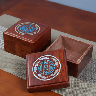 实木手镯手串手链首饰礼盒和田玉翡翠玉镯玉串包装核雕文玩收纳盒