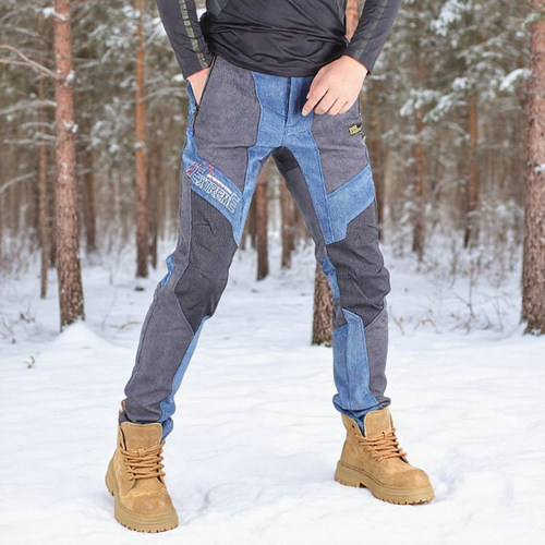 户外加绒防水保暖抓绒裤男耐磨