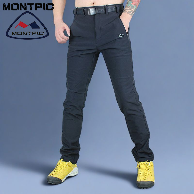 MONTPIC登山冲锋裤男式防风防水