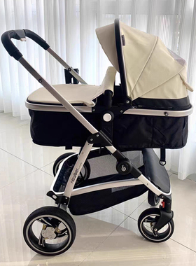 newber纽贝尔婴儿推车可坐躺儿童轻便折叠高景观新生儿宝宝手推车