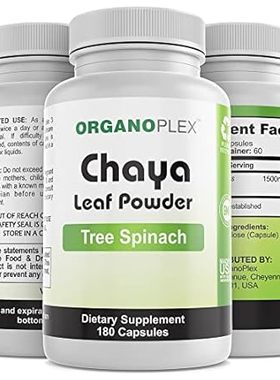 ORGANOPLEX - Chaya (Tree Spinach) - Leaf Powder – 180 Veg