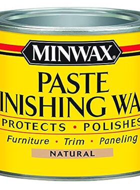 1 lb Minwax 78500 Natural Paste Finishing Wax Protective