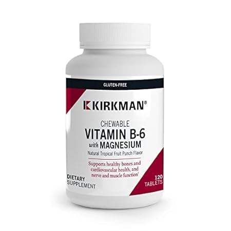 Kirkman - Vitamin B6 with Magnesium - 120 tablets - Poten