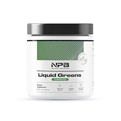 Nature's Pure Blend Liquid Greens - Superfood Greens - De