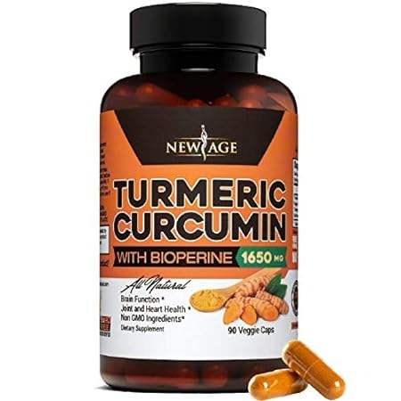 Turmeric Curcumin with Bioperine Capsules - Natural Joint
