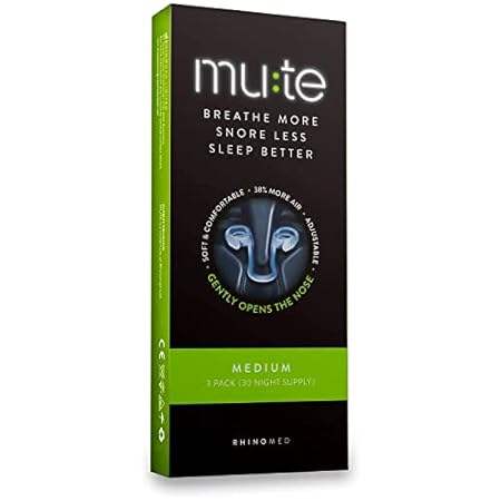 Rhinomed Mute Nasal Dilator for Snore Reduction - Anti-Sn