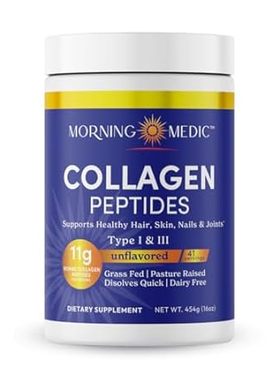 Quick Dissolving Collagen Peptides Powder - Supports Heal