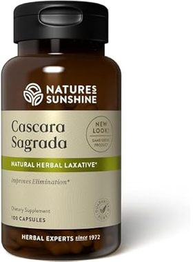 Nature's Sunshine Cascara Sagrada Capsules - Promotes Int