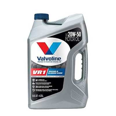 Valvoline VR1 Racing SAE 20W-50 Motor Oil 5 QT