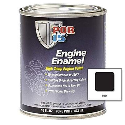 POR-15 Engine Enamel， High Temperature Engine Paint， 16 F