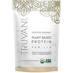 Truvani Organic Vegan Protein Powder, Organic Pea Protein