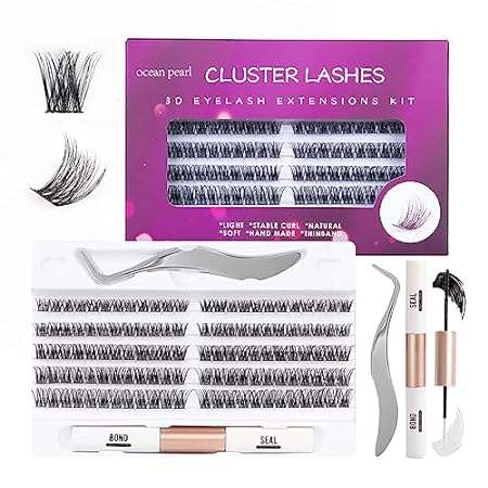 Individual Lashes 120 Cluster Lashes DIY Eyelash Extensio