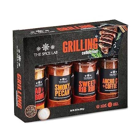 The Spice Lab BBQ Barbecue Spices and Seasonings Set - Ul