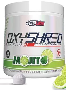 EHP Labs OxyShred Non Stimulant Pre Workout Powder - Stim