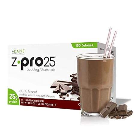Z-Pro Chocolate Protein Drink Mix - High Protein, Low Cal
