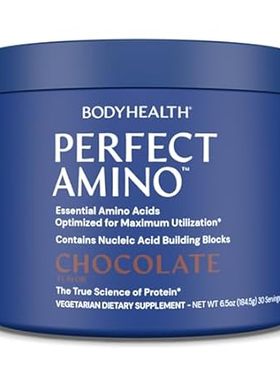 BodyHealth PerfectAmino Powder - BCAA and EAA Powder for