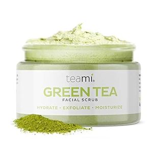 Teami Matcha Green Tea Facial Scrub For Hydrating, Moistu