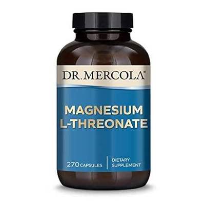 Dr. Mercola Magnesium L-Threonate， 90 Servings (270 Capsu