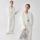 显瘦力MAX 套装 春季 小圆领开衫 ZzZHANG 休闲阔腿裤 时尚 女