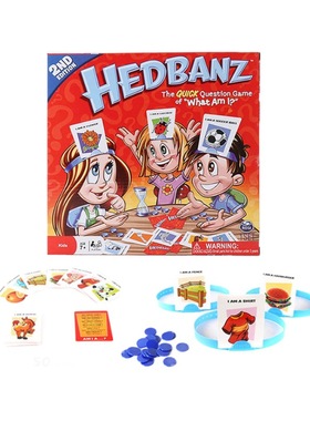 headbanz game Quick Question Picture Guessing Family toy游戏