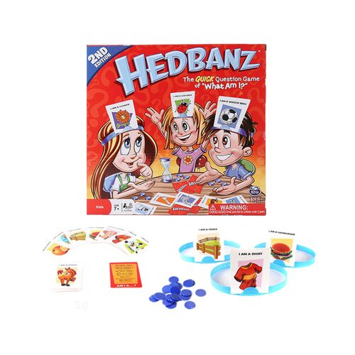 猜猜我是谁游戏Hedbanz全英文