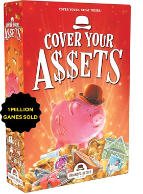 Cover Your Assets Family Card Game strategic gameplay toys