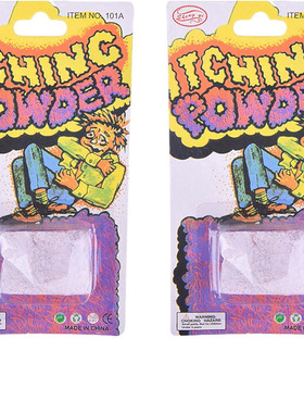 4Pcs Purple Helpful Funny Safe Broken Glass Itching Powder