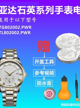 适用于FIYTA飞亚达手表TG802002.PWR TL802002.PWR手表纽扣电池
