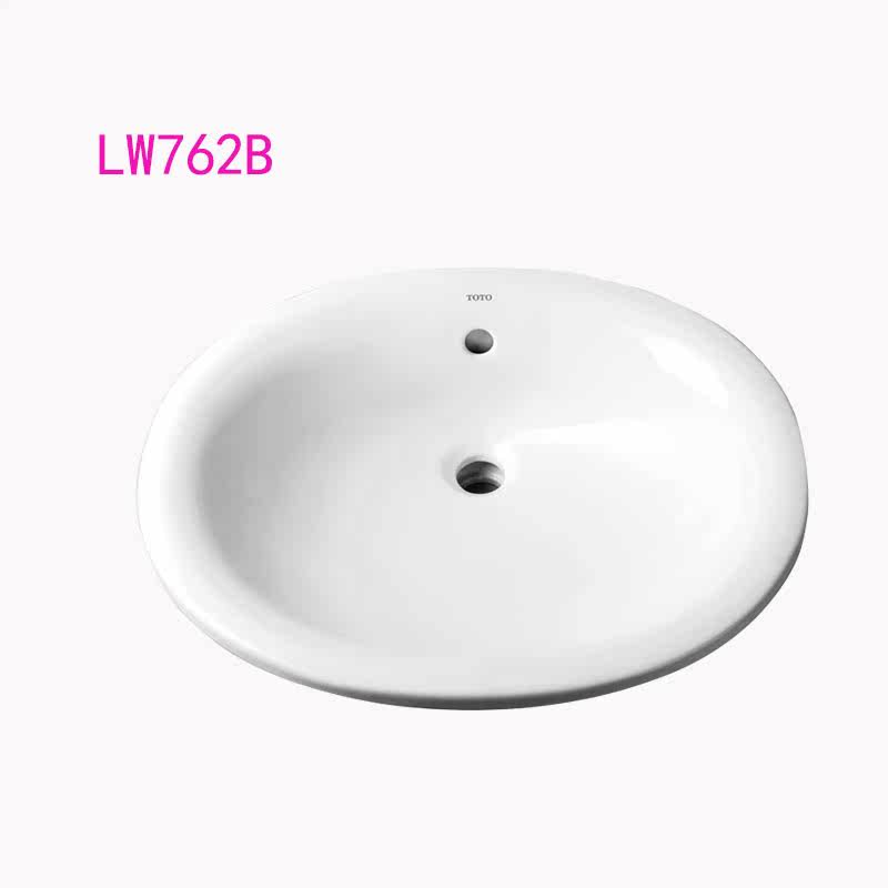 TOTO洁具卫浴台上盆洗脸盆LW762B白色
