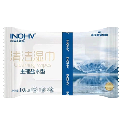 海氏海诺大尺寸生理性盐水湿巾