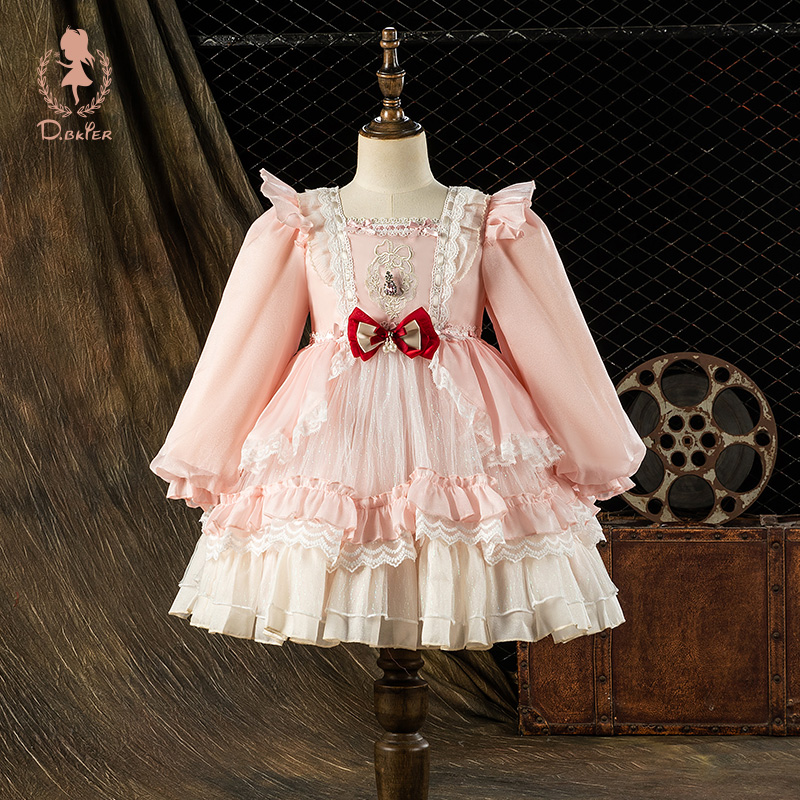 Hi！Fish女童洛丽塔公主裙连衣裙