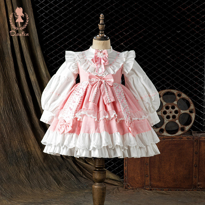 Hi！Fish品牌高级感女童洛丽塔公主裙儿童生日高端女孩Lolita裙子