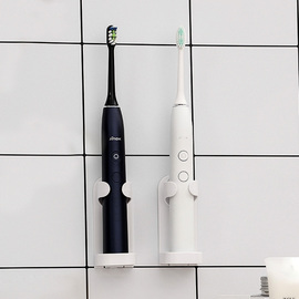 日本电动牙刷架壁挂式免打孔牙刷底座托牙具放置器电动牙刷收纳架图片