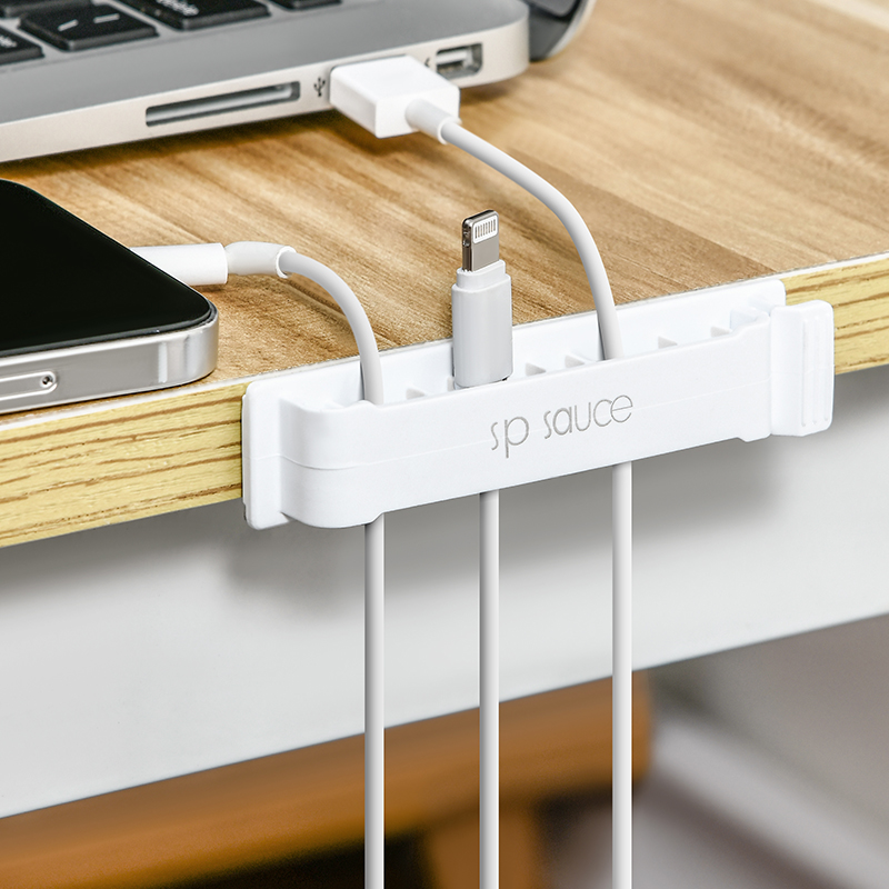 桌面理线器充电线集线器卡扣