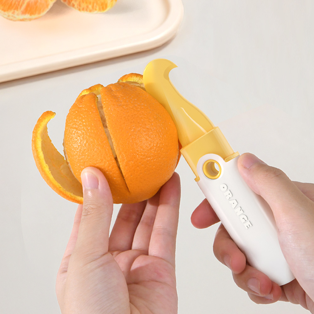 多功能剥橙器家用便携水果剥皮器