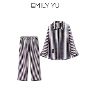 闭店钜惠·3件3折于晓丹EMILYYU闲了印花家居服套装 纯棉可外穿
