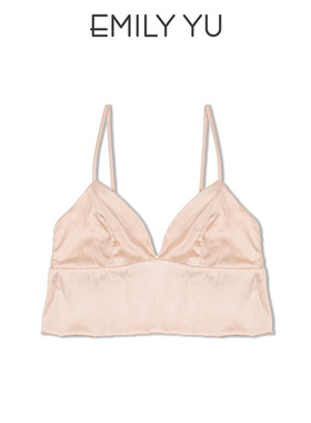 闭店钜惠·3件3折于晓丹EMILYYU嫁妆真丝美背文胸薄无插片V型内衣