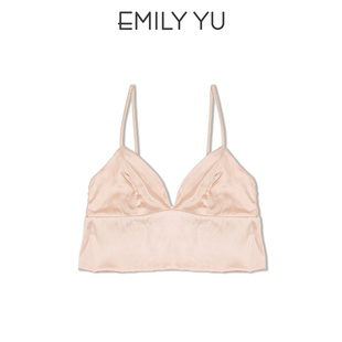 闭店钜惠·3件3折于晓丹EMILYYU嫁妆真丝美背文胸薄无插片V型内衣