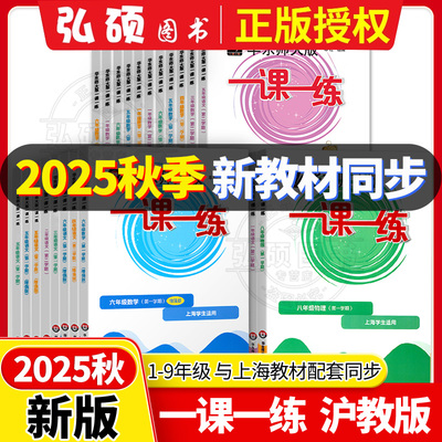 2025华东师大版一课一练沪教版