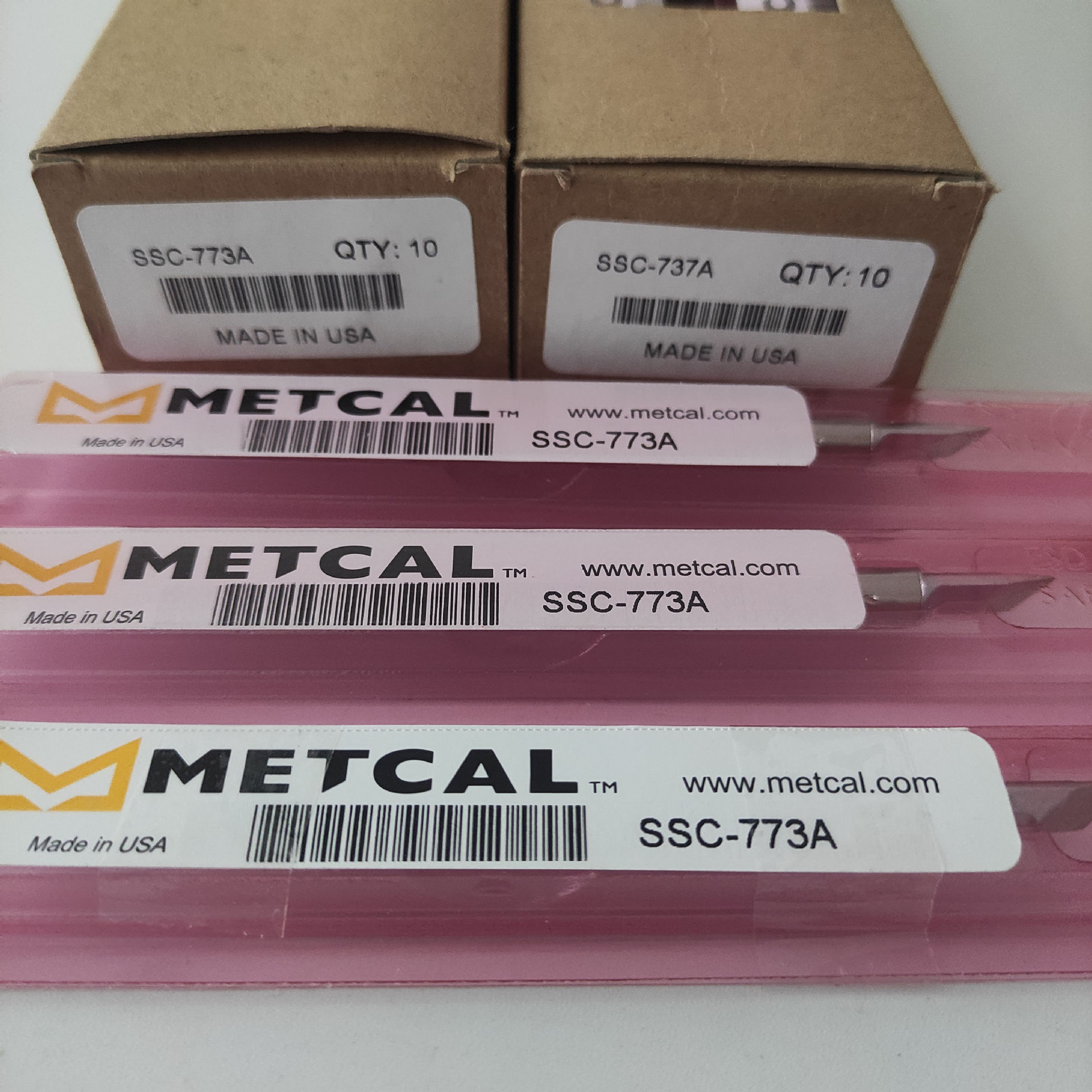 美国奥科 METCAL OKI 刀型烙铁头 SSC-773A MFR-H6-SSC 焊接手柄