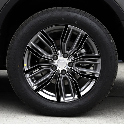 远程FX改装轮毂贴纸18寸黑化