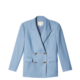 PSALTER诗篇羊毛简约通勤直筒西装外套春款