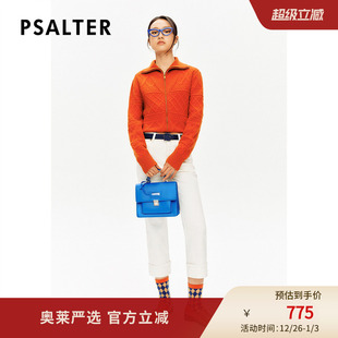 针织衫 PSALTER诗篇学院慵懒感开衫 冬款 100%美丽诺羊毛