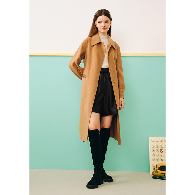 【廖廖粉丝专享】诗篇冬季新款毛呢外套AC33580028